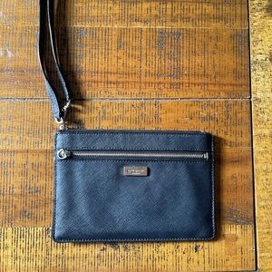 Kate Spade black wristlet